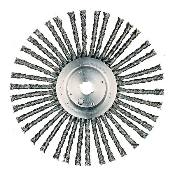 Paragon Diamond Tools 12" x .375 x 1'' Wire Wheels for Joint Cleanout WW-12-375 - main